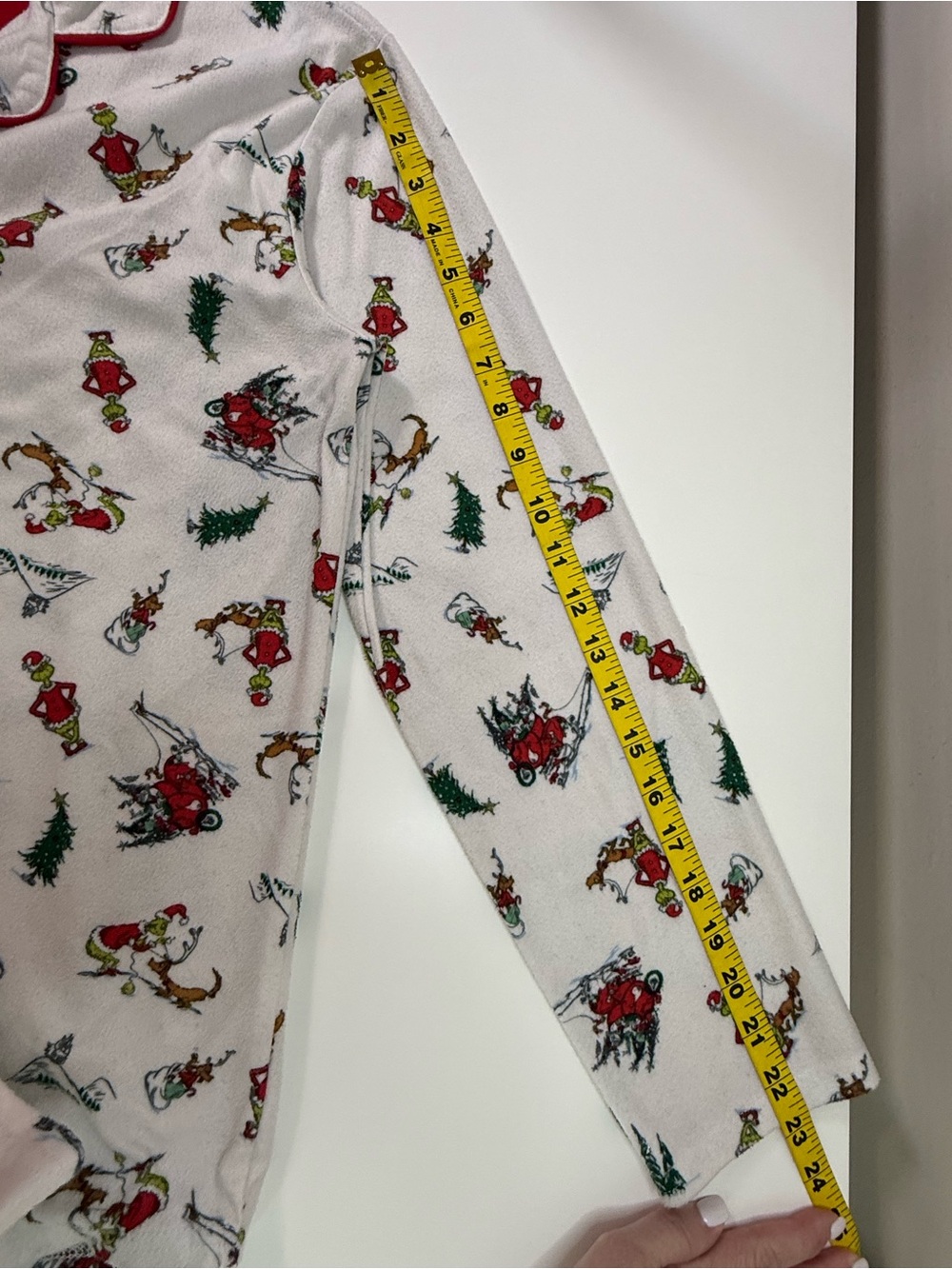 The Grinch Dr. Seuss | Pajama Set Christmas Holiday Sleepwear 2 Pc | Small - Picture 12 of 16
